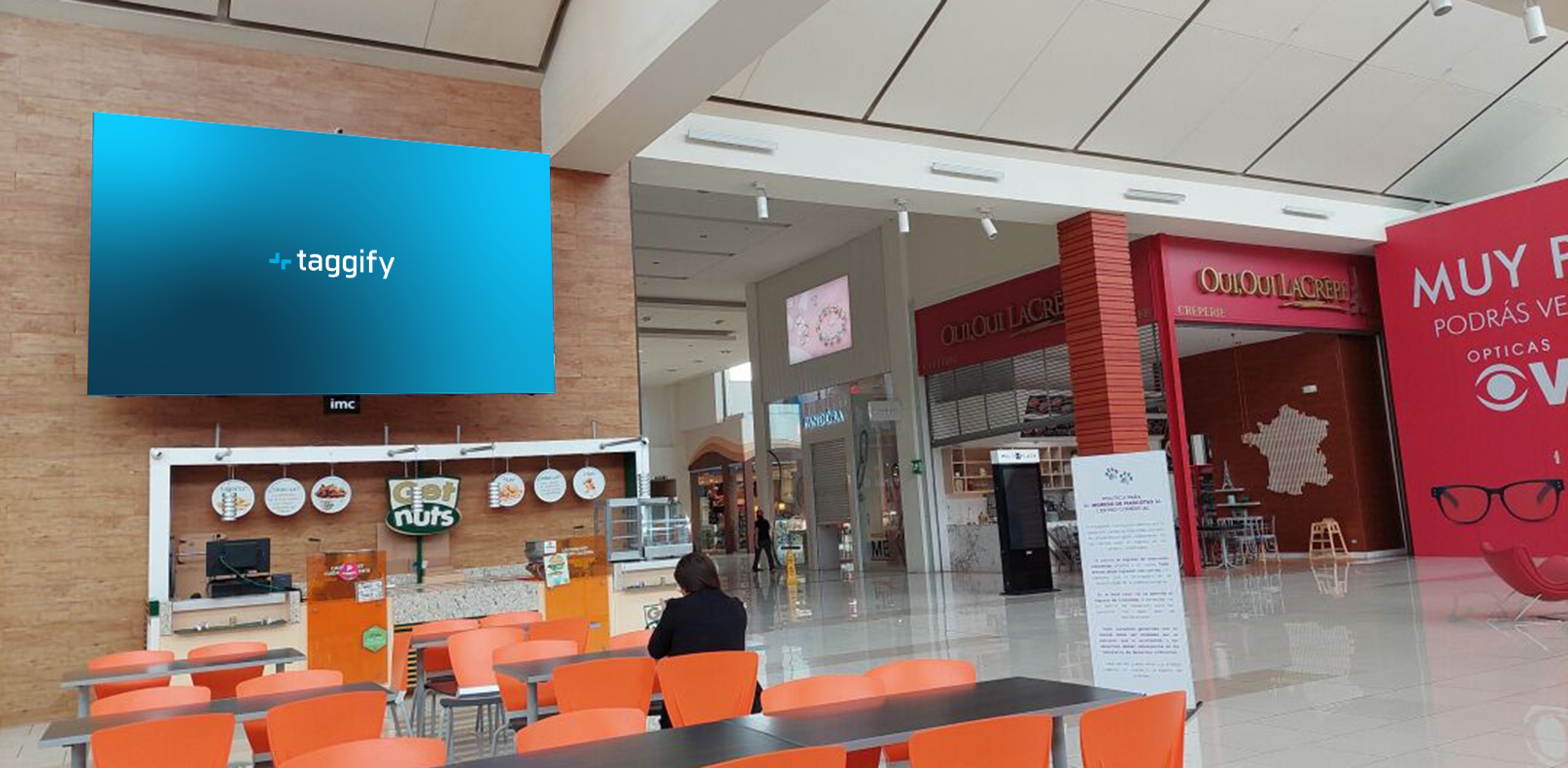 San Jose - Multiplaza Curridabat - Pantalla  Food Court, San José