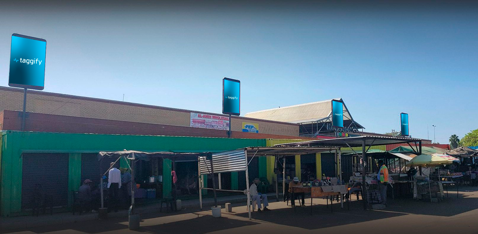 ZA - Hammanskraal - Taxi Rank, Pretoria