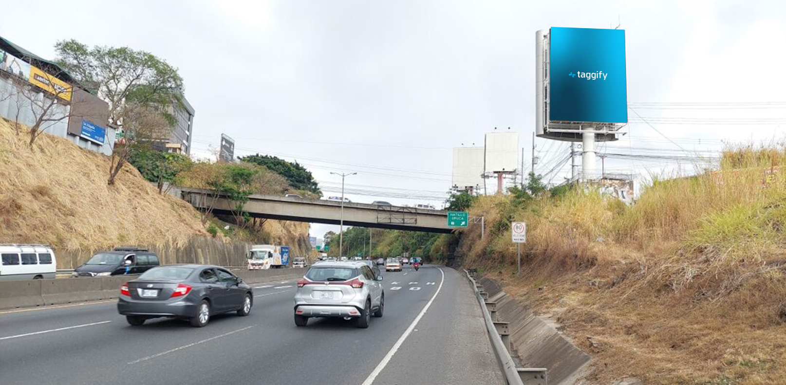 San Jose - Anonos Cara A - Pantalla Externa - Sobre Ruta 27, San José